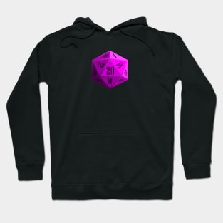 Purple D20 Hoodie